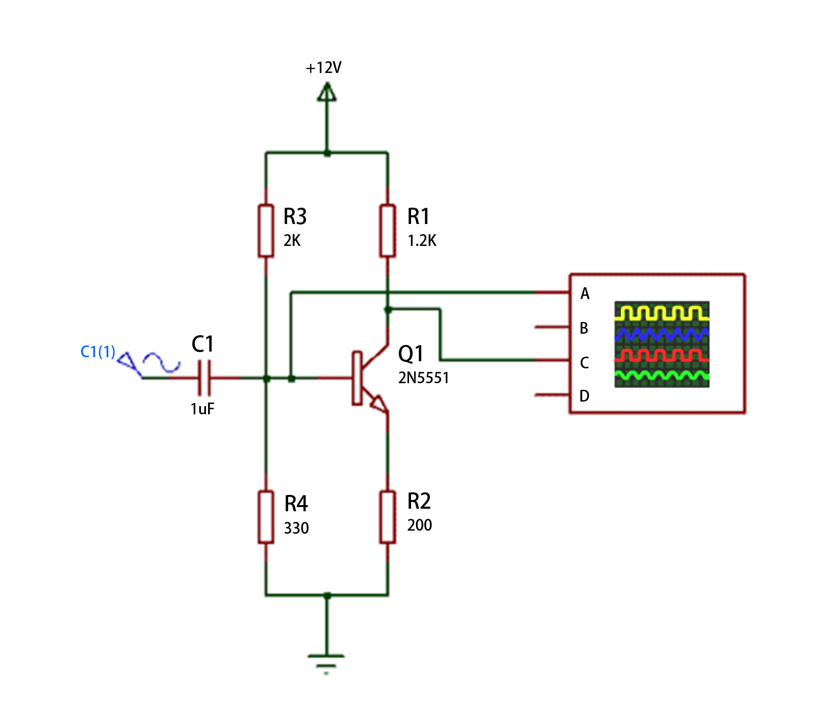 2N5551 Circuit Diagram Overview